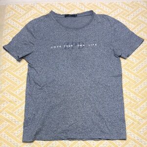 Men's Heather Gray Graphic Tee